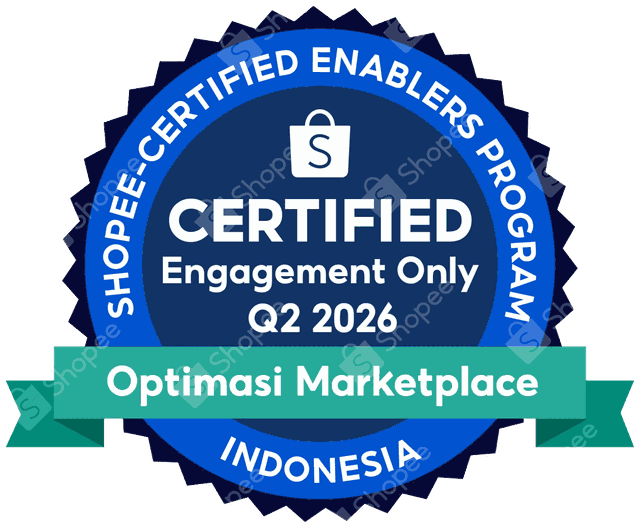 Badge Shopee-Certified Enablers Program untuk Optimasi Marketplace, Indonesia, Q2 2026